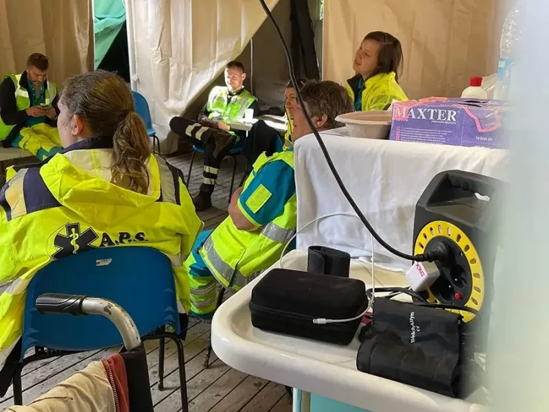 Galerie - Poste de secours