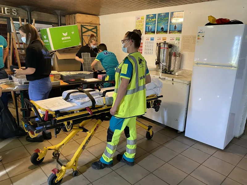 Galerie - Poste de secours